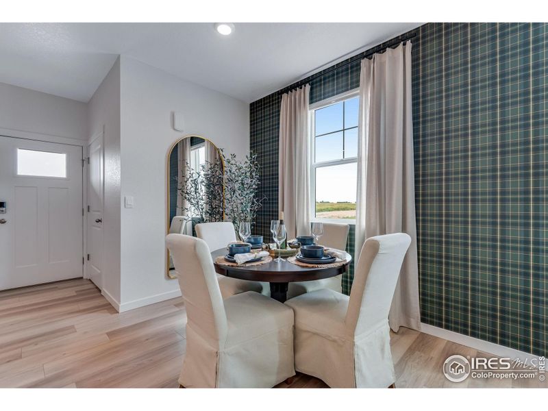 Furnished interior view inside a new home in Vista Meadows, Fort Lupton (Image 24).