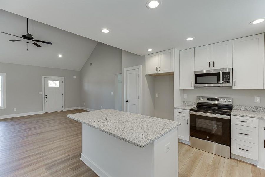 Furnished interior view inside a new home in , Hartwell (Image 11).
