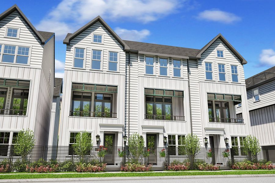 Front exterior of a new home in Pleasant Grove, Houston, TX, highlighting curb appeal (Image 1). Front exterior of a new home in Pleasant Grove, Houston, TX, highlighting curb appeal (Image 1).