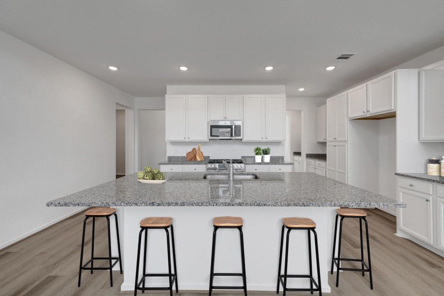 Chef-worthy island kitchen Chef-worthy island kitchen
