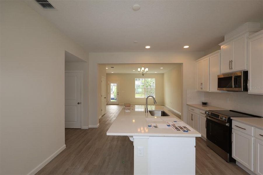 Furnished interior view inside a new home in Center Lake on the Park, St. Cloud (Image 9). Furnished interior view inside a new home in Center Lake on the Park, St. Cloud (Image 9).