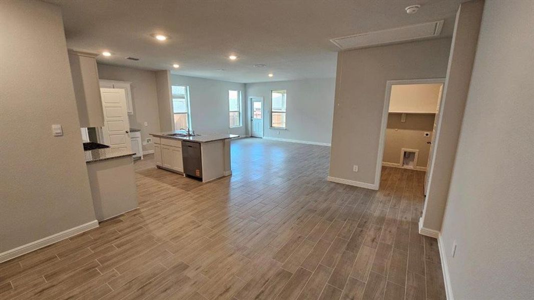Spacious, unfurnished interior of a new home in Monarch at the Meadows, Denton (Image 12).
