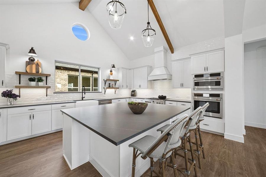 Furnished interior view inside a new home in Sterling Greene, Arlington (Image 7). Furnished interior view inside a new home in Sterling Greene, Arlington (Image 7).