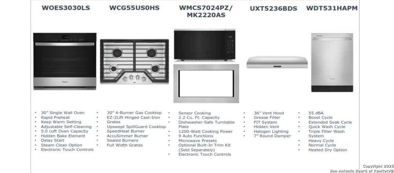 Sample of building materials used in homes in Homestead 75', Schertz (Image 38).