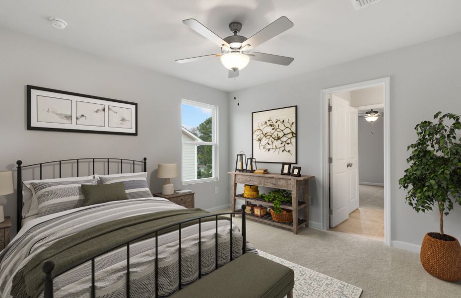 Furnished interior view inside a new home in Sparrow Creek, Boiling Springs (Image 10). Furnished interior view inside a new home in Sparrow Creek, Boiling Springs (Image 10).