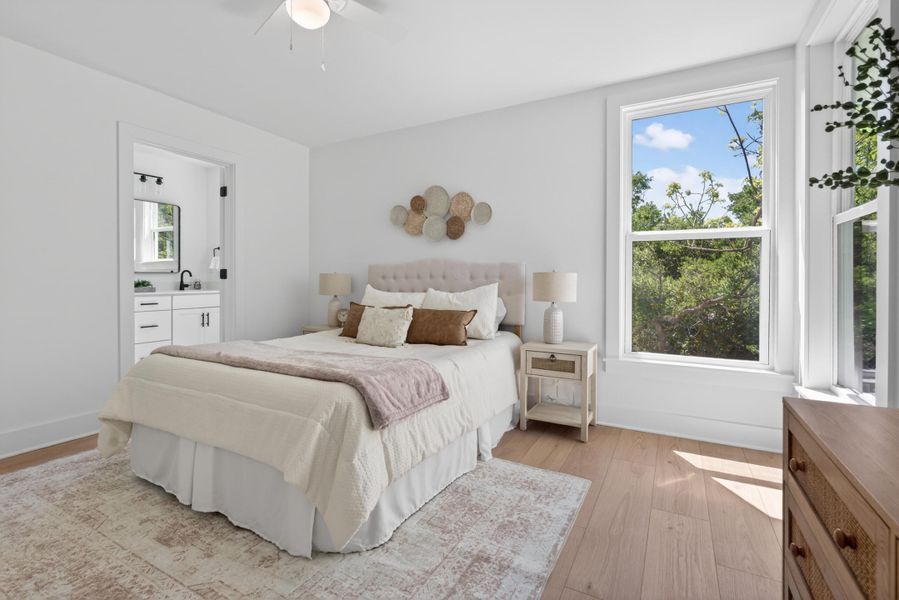 Furnished interior view inside a new home in , North Charleston (Image 12).