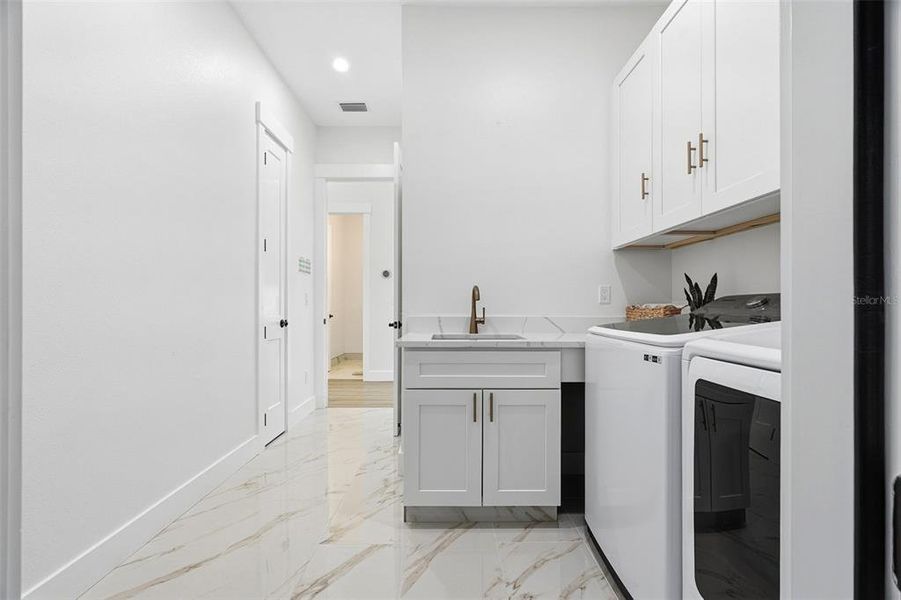 Furnished interior view inside a new home in , North Port (Image 48).
