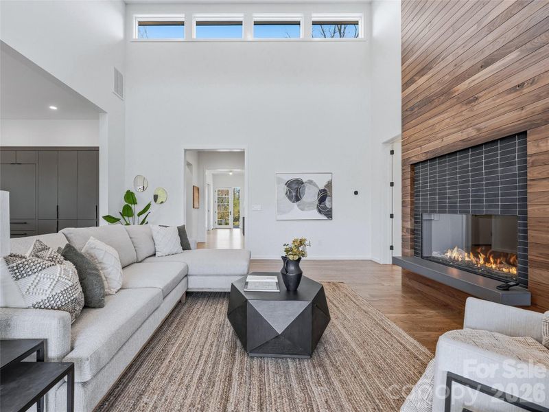 Furnished interior view inside a new home in , Asheville (Image 13).