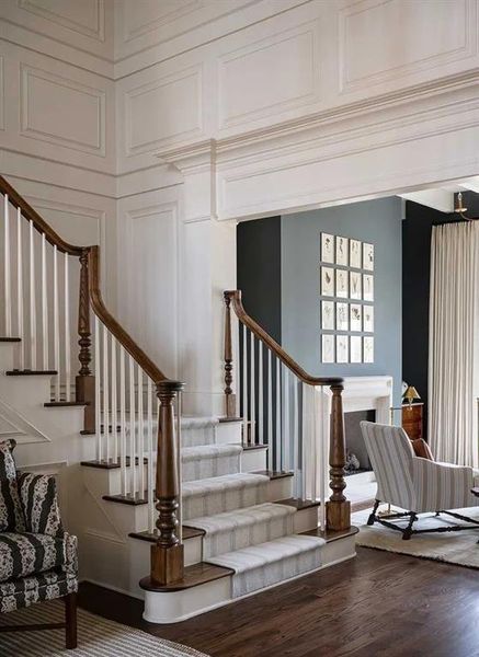 Furnished interior view inside a new home in , Ball Ground (Image 10). Furnished interior view inside a new home in , Ball Ground (Image 10).