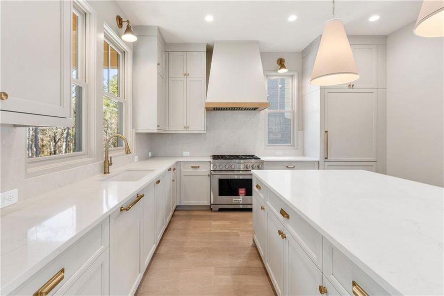 Furnished interior view inside a new home in , Chattahoochee Hills (Image 7).
