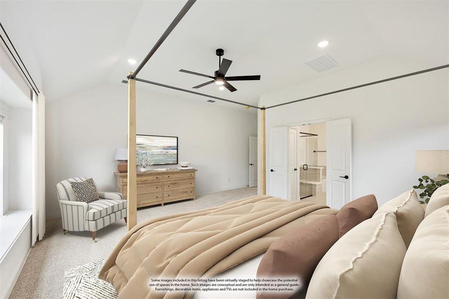 Furnished interior view inside a new home in West Crossing, Anna (Image 5). Furnished interior view inside a new home in West Crossing, Anna (Image 5).