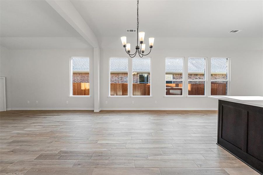 Spacious, unfurnished interior of a new home in Northstar, Haslet (Image 18). Spacious, unfurnished interior of a new home in Northstar, Haslet (Image 18).
