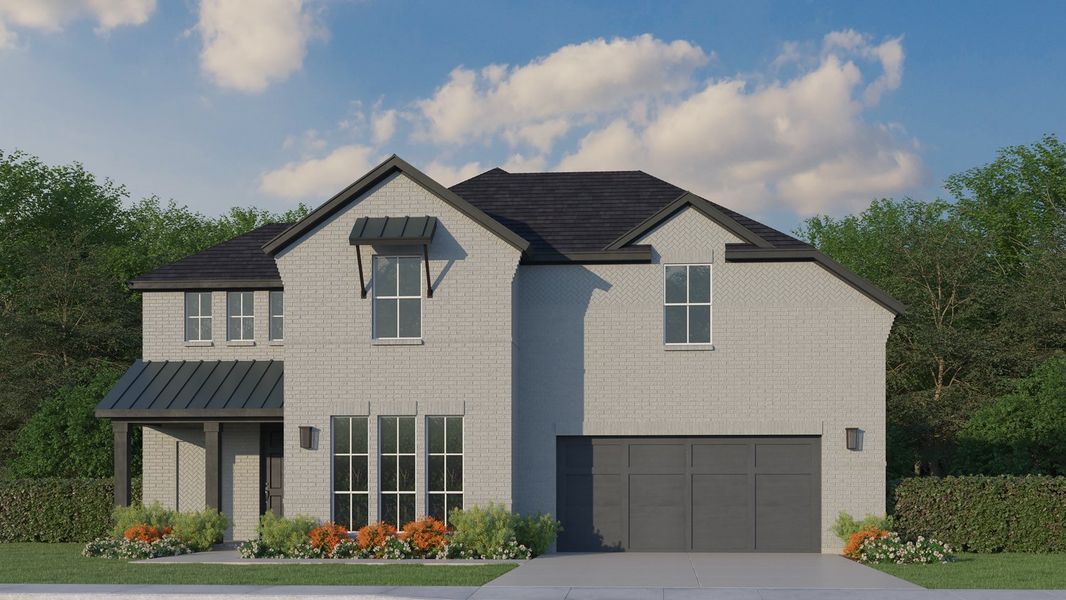 Plan 1687 Elevation D