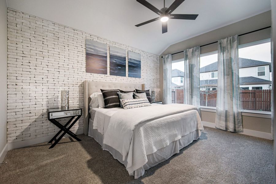 Furnished interior view inside a new home in Stillwater Ranch, San Antonio (Image 19).