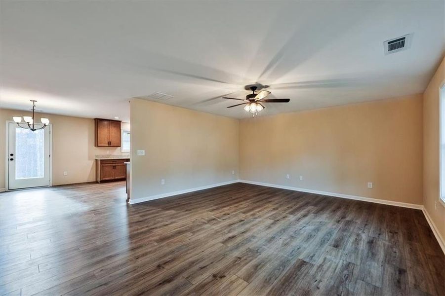 Spacious, unfurnished interior of a new home in , Rockmart (Image 18).