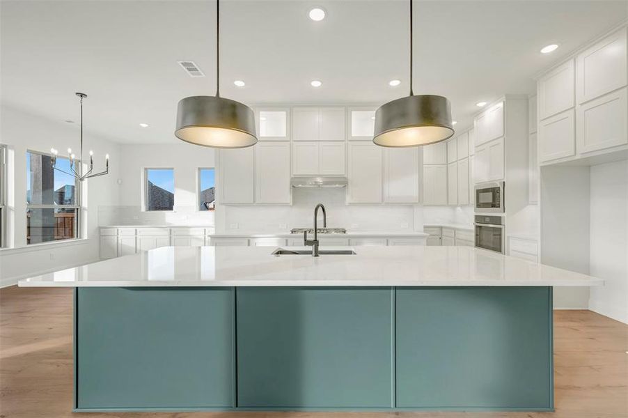 Furnished interior view inside a new home in Terraces – Estates, Rockwall (Image 9).