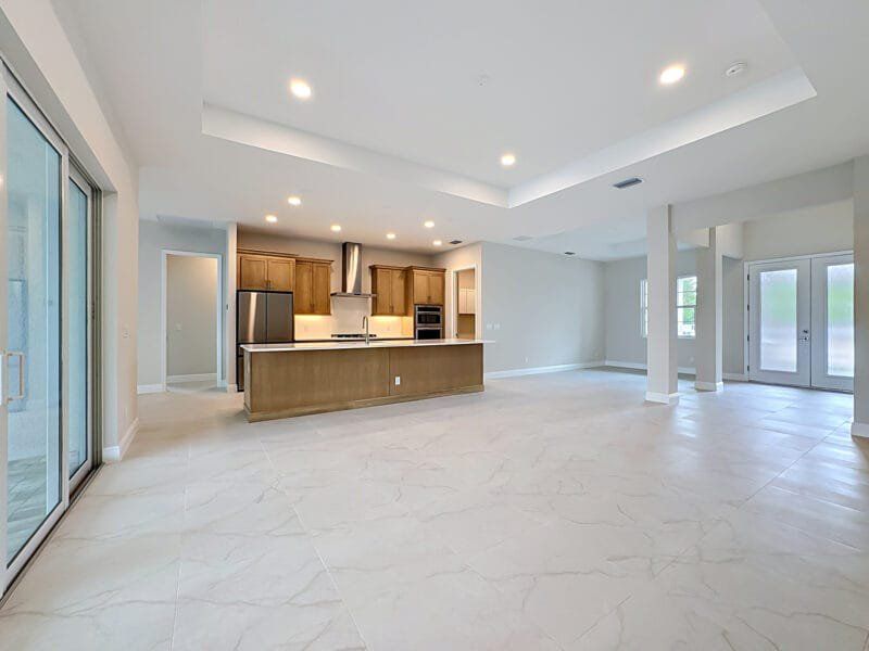 Spacious, unfurnished interior of a new home in River Preserve Estates, Parrish (Image 39).