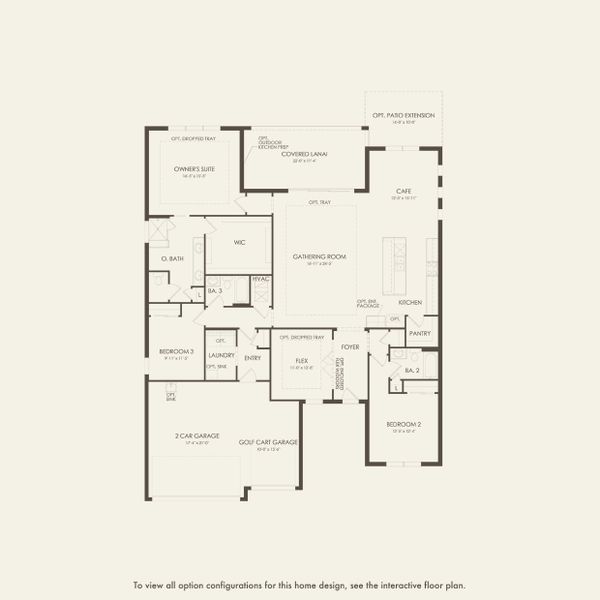 2D floor plan layout for the Stellar by Del Webb in Del Webb Explore North River Ranch, Parrish, FL (Image 4). 2D floor plan layout for the Stellar by Del Webb in Del Webb Explore North River Ranch, Parrish, FL (Image 4).