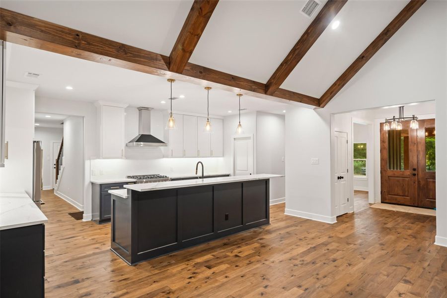 Furnished interior view inside a new home in , Willis (Image 15).