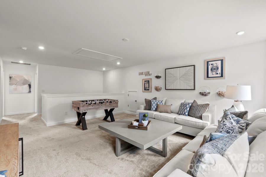 Furnished interior view inside a new home in Grants Landing, Salisbury (Image 15).