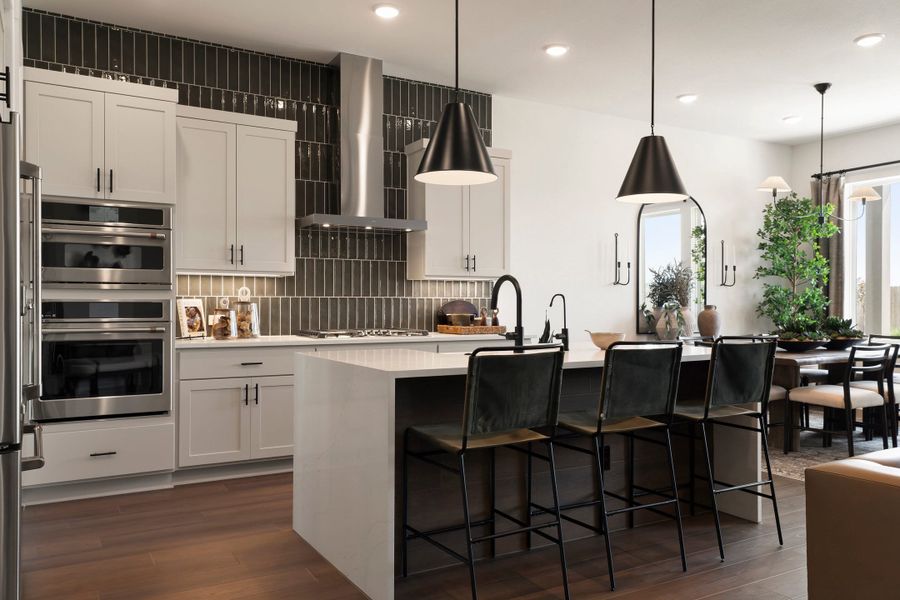 Furnished interior view inside a new home in Lagos Reserve, Manor (Image 22).