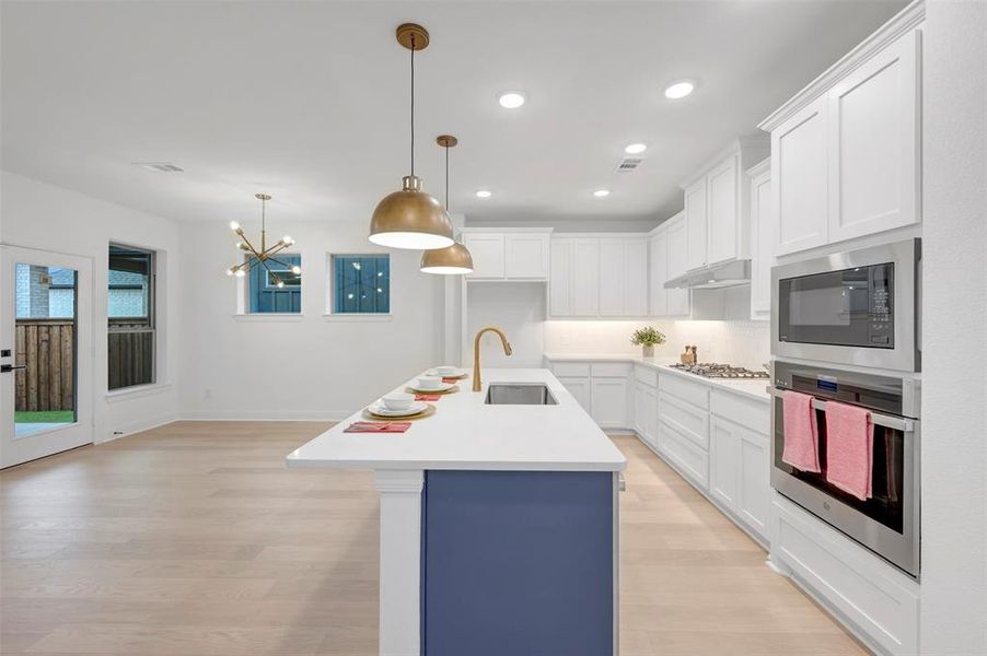 Furnished interior view inside a new home in Talia – Cottage Series, Mesquite (Image 14).