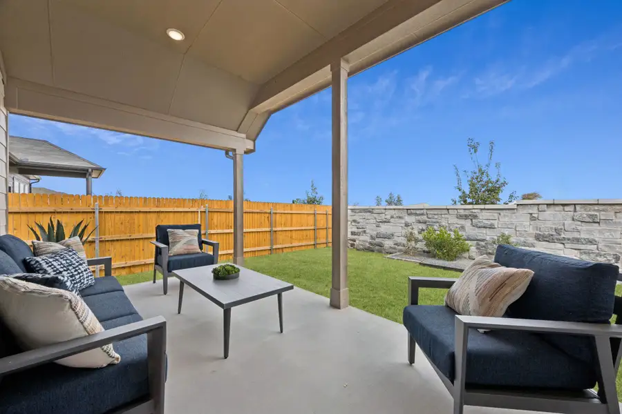 Patio on the Diamond home plan by Trophy Signature Homes – REPRESENTATIVE PHOTO Patio on the Diamond home plan by Trophy Signature Homes – REPRESENTATIVE PHOTO