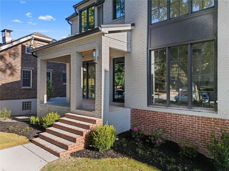 Exterior details and patio area of a home in , Atlanta (Image 12).