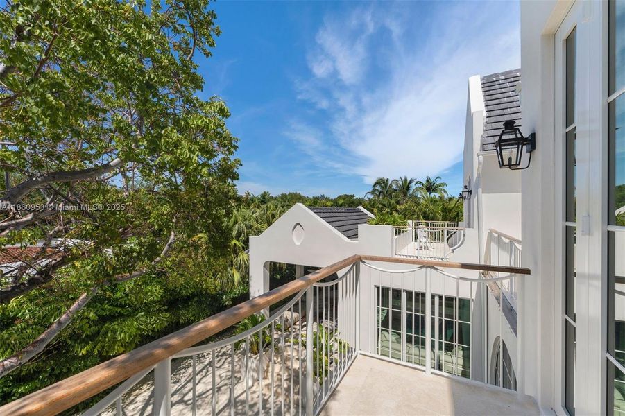 Front exterior of a new home in , Key Biscayne, FL, highlighting curb appeal (Image 21). Front exterior of a new home in , Key Biscayne, FL, highlighting curb appeal (Image 21).