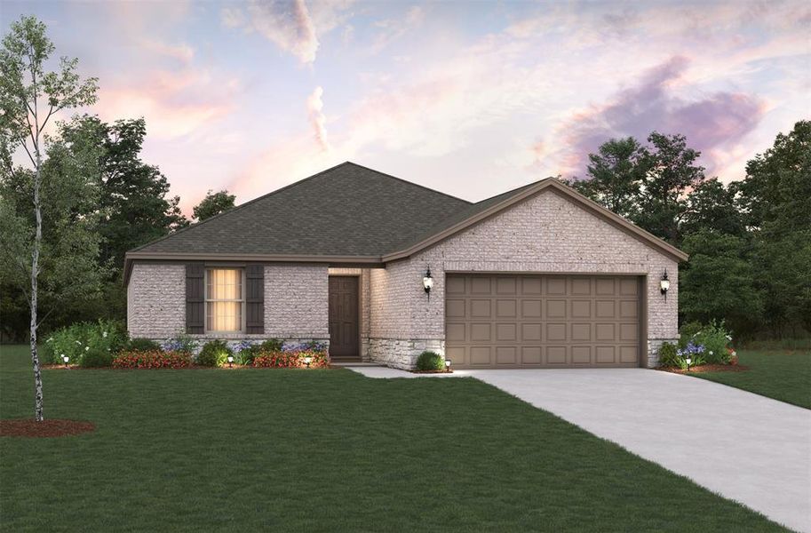 Beazer Homes Lake Pointe at Paloma Creek Brooks Floorplan Beazer Homes Lake Pointe at Paloma Creek Brooks Floorplan