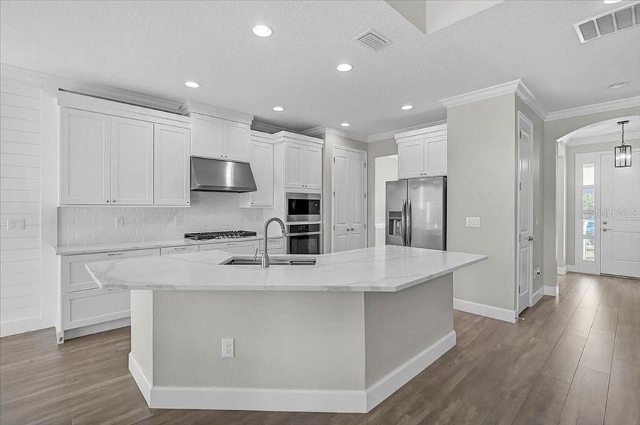 Furnished interior view inside a new home in , Sarasota (Image 7).
