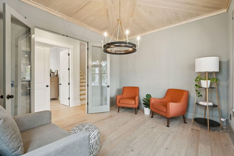 Furnished interior view inside a new home in , Mount Pleasant (Image 44).