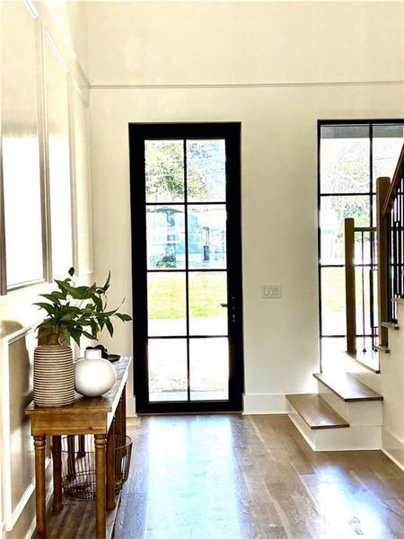 Furnished interior view inside a new home in , Roswell (Image 29).