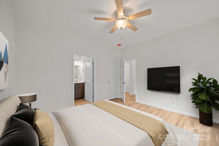 Furnished interior view inside a new home in , Arden (Image 13).