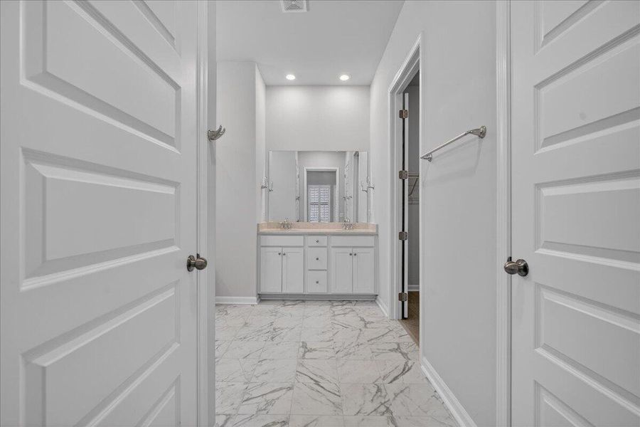 Furnished interior view inside a new home in Horizons at Summers Corner | 55+, Summerville (Image 5).