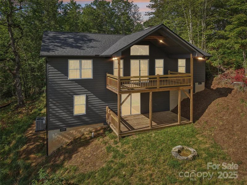 Front exterior of a new home in , Brevard, NC, highlighting curb appeal (Image 26). Front exterior of a new home in , Brevard, NC, highlighting curb appeal (Image 26).