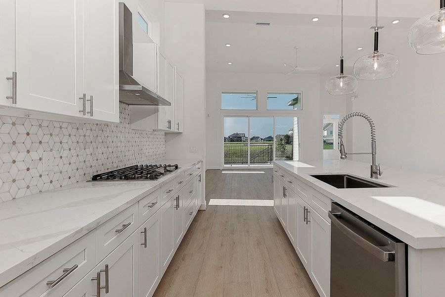Furnished interior view inside a new home in Lake Breeze, Willis (Image 16).