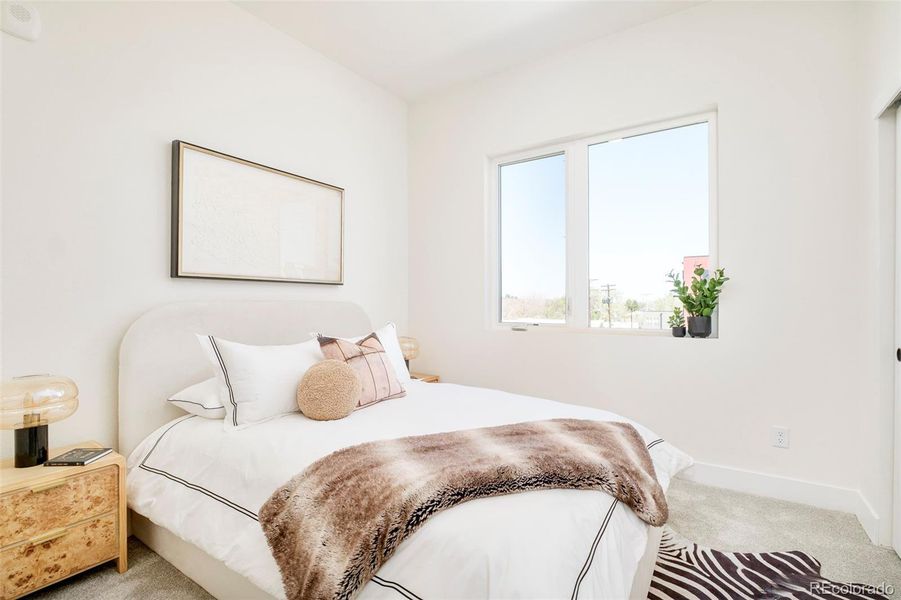 Furnished interior view inside a new home in , Denver (Image 17). Furnished interior view inside a new home in , Denver (Image 17).