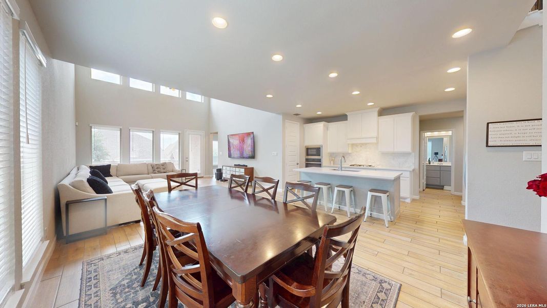 Furnished interior view inside a new home in Bison Ridge, San Antonio (Image 32).