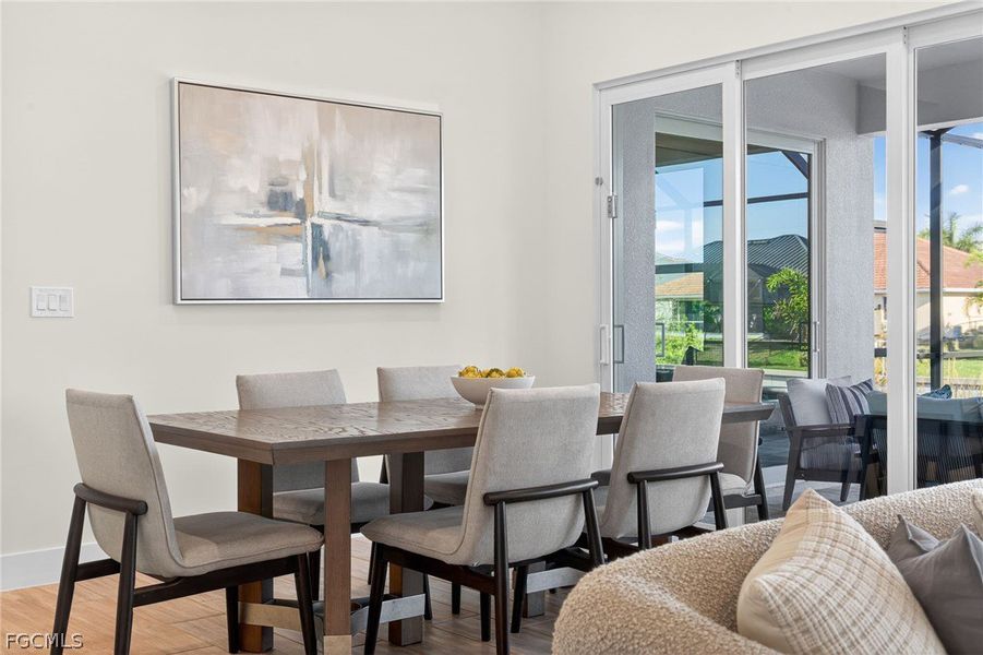 Furnished interior view inside a new home in Cape Coral, Cape Coral (Image 35).
