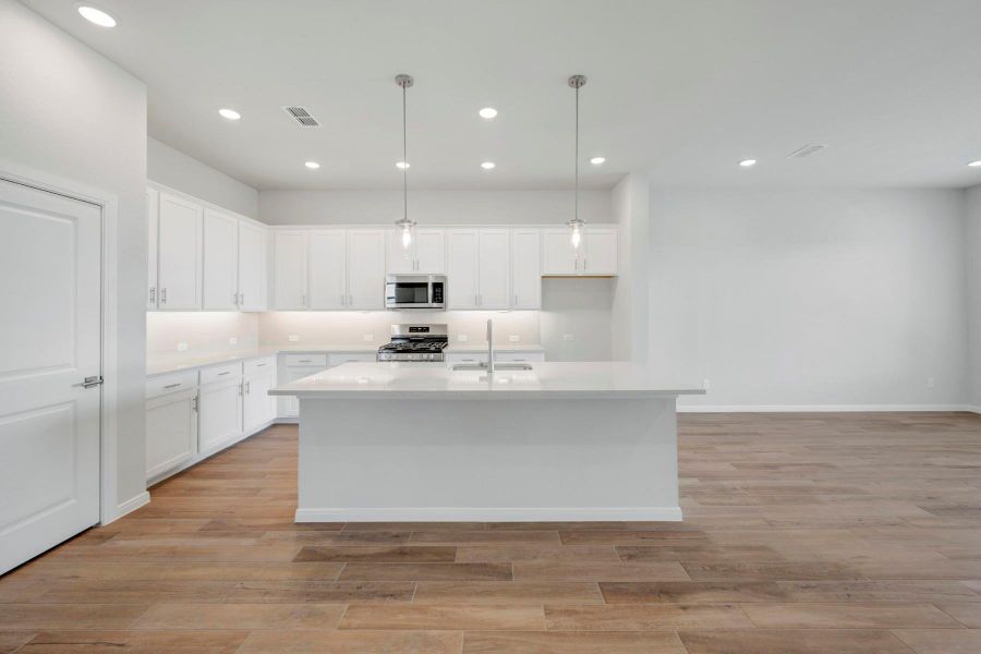 Furnished interior view inside a new home in Austin Point, Richmond (Image 11).