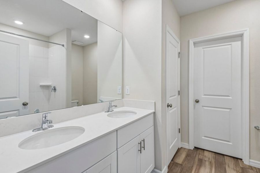 Representative furnished interior of a home built from the Sangria by Casa Fresca Homes in Pasadena Ridge, Dade City (Image 17). Representative furnished interior of a home built from the Sangria by Casa Fresca Homes in Pasadena Ridge, Dade City (Image 17).