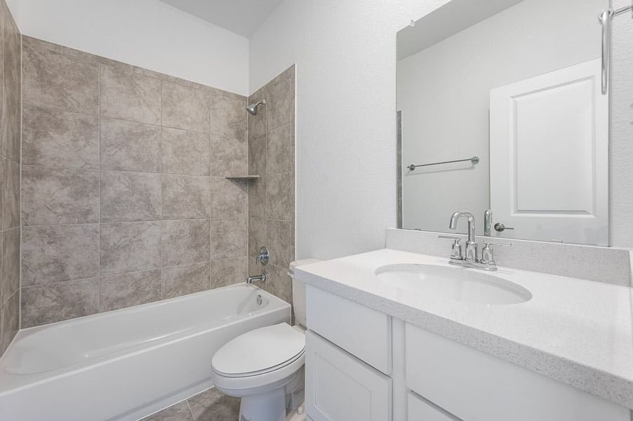Furnished interior view inside a new home in Emory Crossing, Hutto (Image 7).