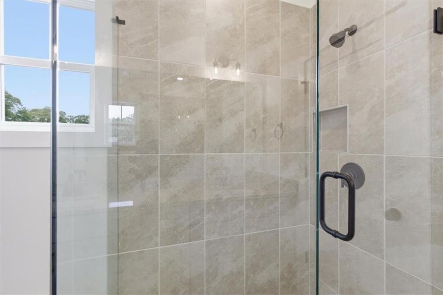 Close-up of interior finishes inside a home in , Atlanta (Image 15).