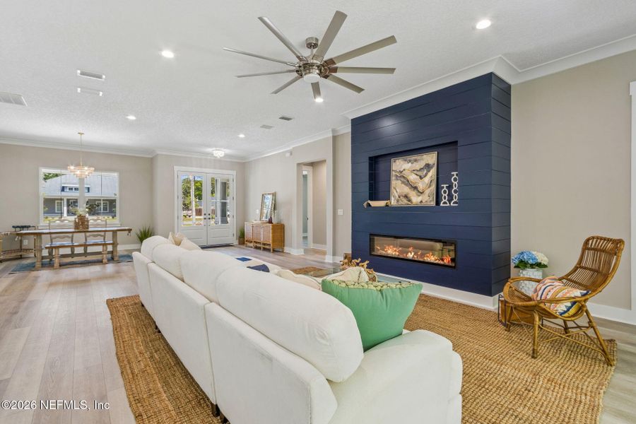 Furnished interior view inside a new home in , Yulee (Image 16).