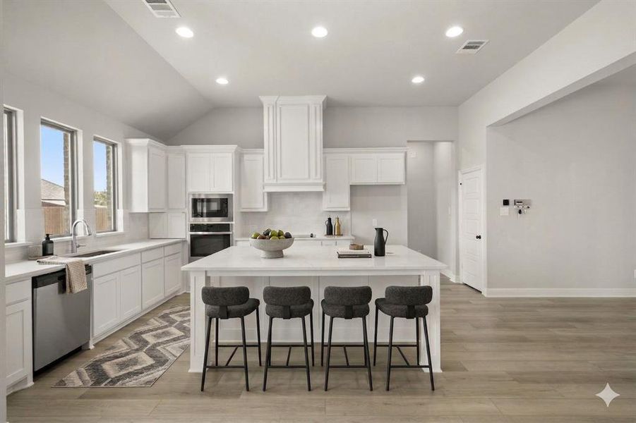 Furnished interior view inside a new home in The Retreat - Phase 1, Waxahachie (Image 10). Furnished interior view inside a new home in The Retreat - Phase 1, Waxahachie (Image 10).