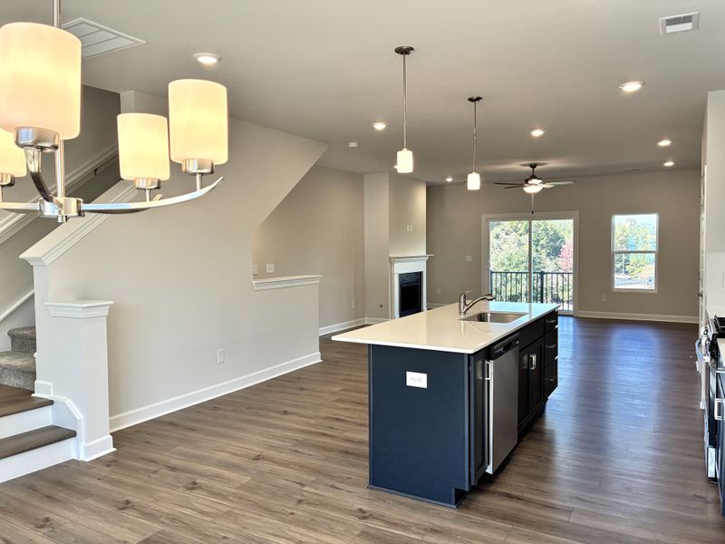 Furnished interior view inside a new home in Holly View, Greenville (Image 6). Furnished interior view inside a new home in Holly View, Greenville (Image 6).