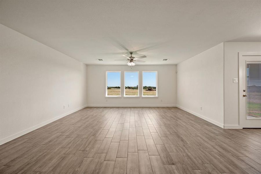 Spacious, unfurnished interior of a new home in Gatlin Ranch, Springtown (Image 17). Spacious, unfurnished interior of a new home in Gatlin Ranch, Springtown (Image 17).