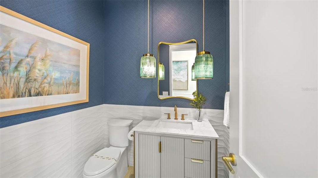 Furnished interior view inside a new home in , Sarasota (Image 13).