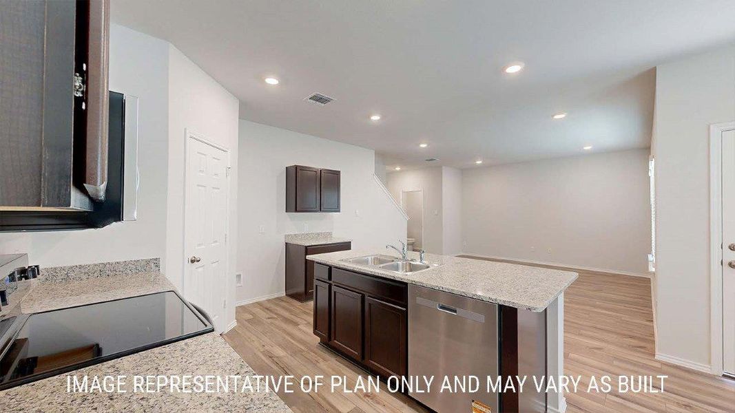 Furnished interior view inside a new home in Turnbo Ranch, Killeen (Image 7).